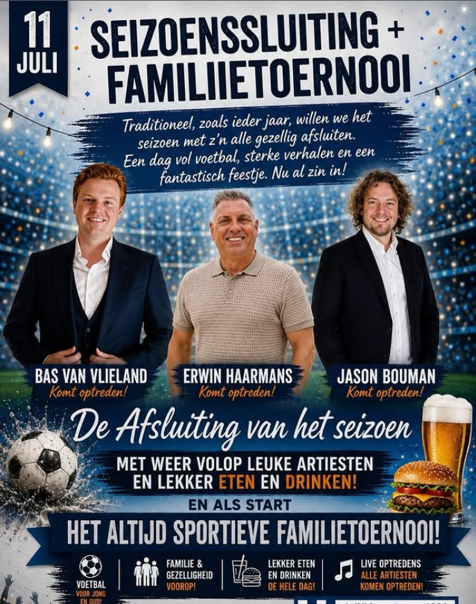 Seizoensafsluiting/Familietoernooi