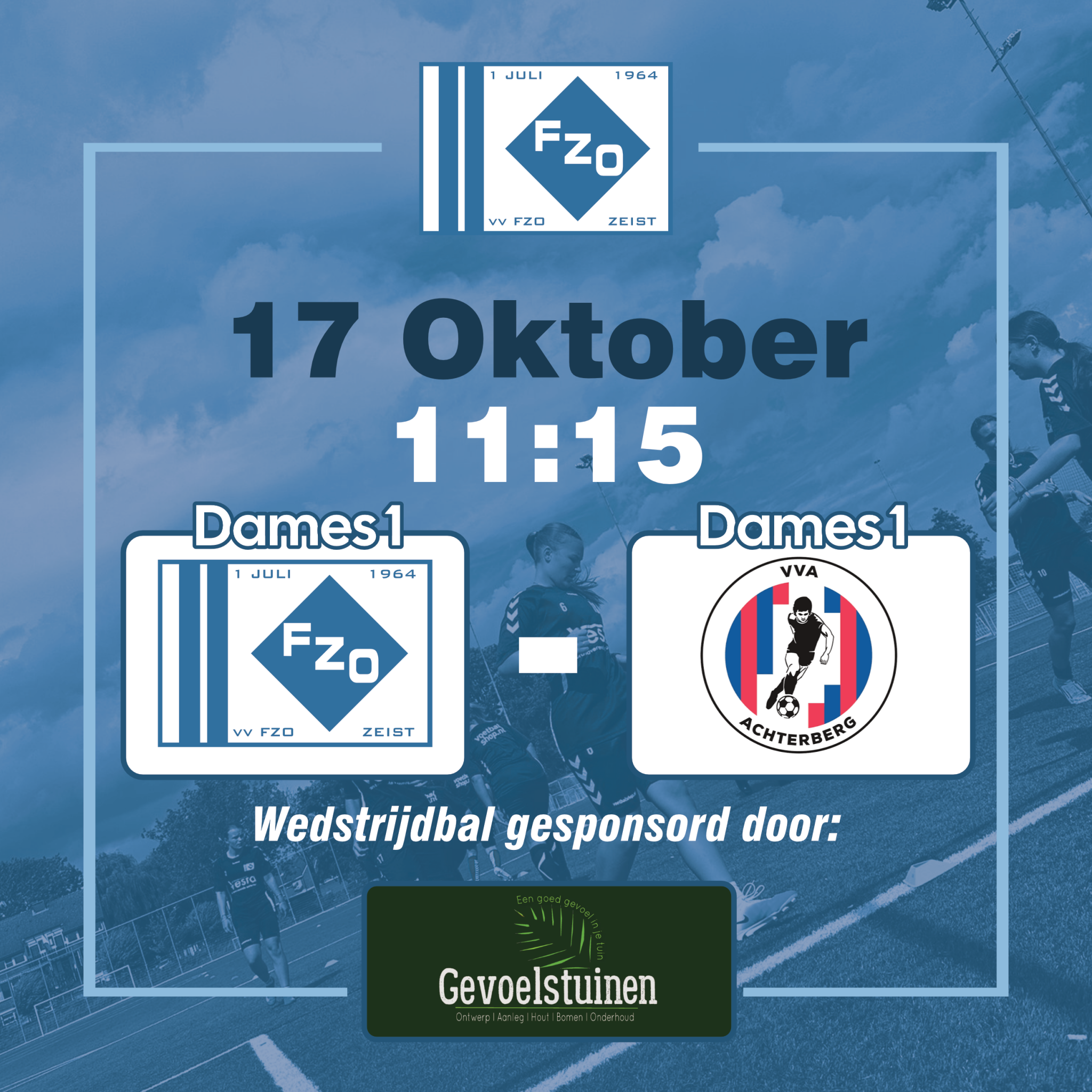 FZO Vrouwen 1 - VVA Achterberg vrouwen 1
