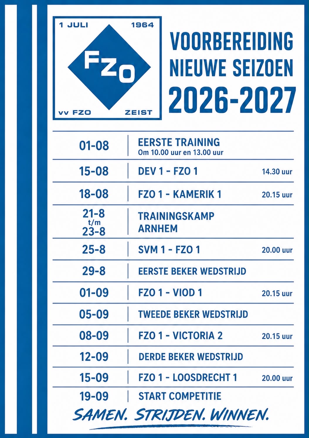 Voorbereiding FZO begonnen