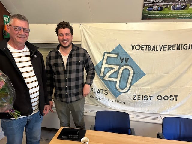 Rob Steenveld 50 (+5) jaar lid!